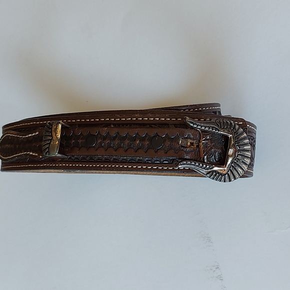 Leather Western Belt - Picture 14 of 17